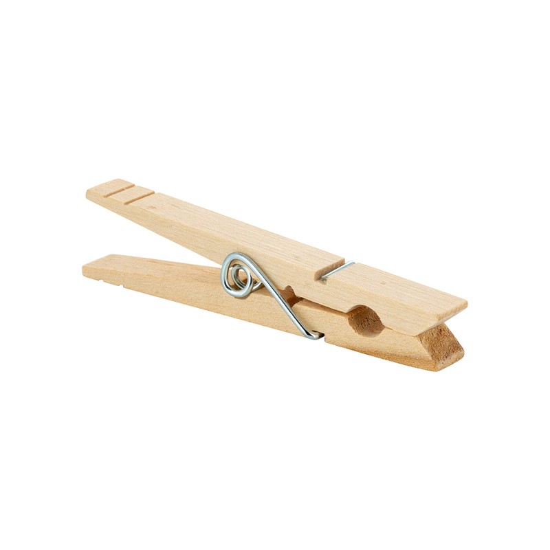 Laundry 360 Extra Large Wooden 100 Pack Clothespins