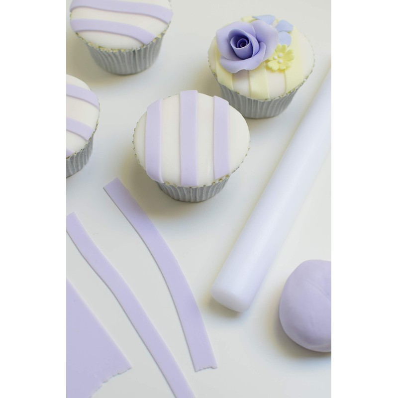 Tala Fondant Rolling Pin, White, 23cm Wide