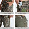 LOOGU Camo Hunting Pants for Men Ripstop Water-Resistant Mens Camo