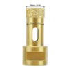 2Pcs Diamond Hole Saw Opener Brazing Drill Bit Drilling Marble