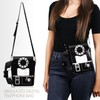 TENDYCOCO Telephone Shoulder Bag Women Phone Shaped Purse Retro Dial