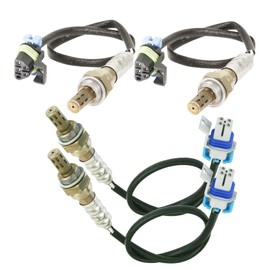 2 Pairs Upstream and Downstream O2 Sensor Replacement for Chevy 2012-2008 Silverado 2500 HD,2014-2008 Silverado 3500 HD,2015-2010 Camaro,Ss 2015-2014 4 Pcs Oxygen Sensors