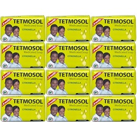 Tetmosol - Jabón (85 g, 12 unidades)