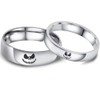XAHH Jack and Sally Ring for Couple Sterling Silver Jack