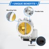 VekAuto Throttle Body Assembly Compatible for GMC Sierra 1500 6.2l