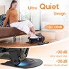 Niceday 2-in-1 Under Desk Elliptical, Ellipse Leg Exerciser with Seated/Stand