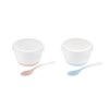 Richell Tri First Baby Food Cup (Includes Lid and Spoon)