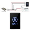 Touch Sensor Pannel NO NC COM Exit LED Light Access