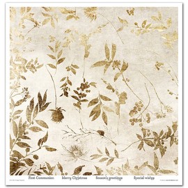 ITD Collection - Scrapbooking Package 12 x 12 inches, Scrapbooking Paper, Decorative Paper, Decoupage, Card Making, Paper Size - 310 x 320 mm (Vintage Tapestry, SLS052)