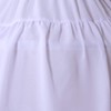 YULUOSHA Women Girls Crinoline Petticoat 2 Hoops Skirt Chiffon Ball