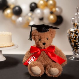 Vermont Teddy Bear Graduation Bear – Graduation Teddy Bear, Super Soft, 13 Inch