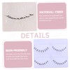 FRCOLOR At Home Eyelashes 20 Pairs Lower Eyelashes False Eyelashes