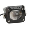 LED Electric Bike Light Aluminum Alloy High Brightness Bicolor Lens