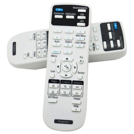 EachLight Projector Replacement Remote Control for Epson Epson EH-TW5200, EH-TW530, EH-TW5350, EB-S02H, EB-S04, EB-S05, EB-S31, EB-W420, EH-TW400, EH-TW410, EB-S12, EB-S12H, EB-W05, EB-W 12, EB-X 05,