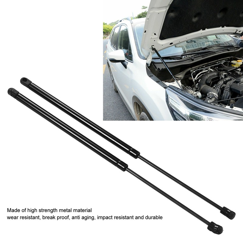 1 Pair Front Trunk Lift Support Metal Bonnet Hood Shock