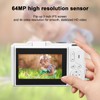 UHD 4K 64MP Digital Camera, Portable Retro Digital Camera with