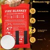 A2Z DISTRIBUTION 40”x40” Fire Blanket for Home and Kitchen, Emergency