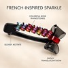 2 Pack Acetate Duckbill Hair Clips, Rhinestone Bow Barrettes for