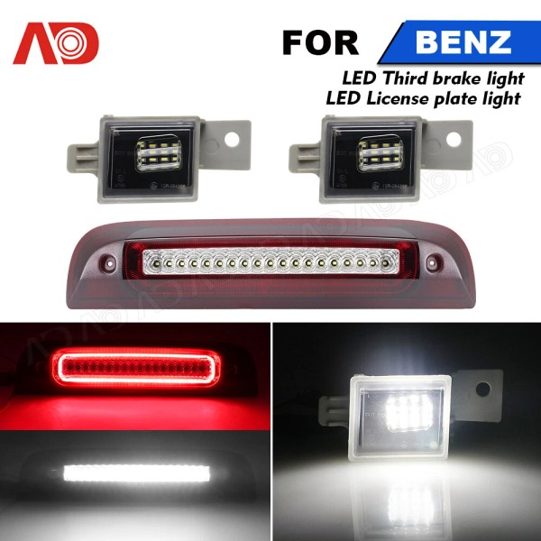 AD LED 3rd Third Brake license plate Light For 15-18