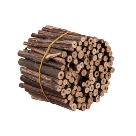 Rayher Branch Pieces, Small, Natural, Length 7.5 cm, 0.2 - 1.2 cm Diameter, Waistband Approx. 200 g, Decorative Branches Mini, Wooden Sticks for Crafts, Woodworking, DIY Objects, 65394505