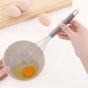 8 inch stainless steel whisk -professional egg beater - kitchen