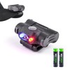 AAA Compact Clip Cap Light - Multi-Purpose Headlamp Adjustable Detachable