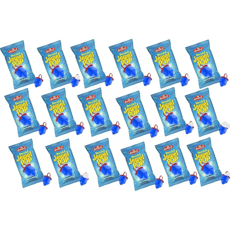 Dreidel Jewel Pop Hanukkah Party Theme Candy Ring Shape 18
