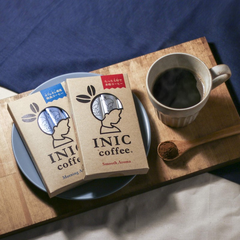 INIC Coffee Smooth Aroma Sachets, 30 Sachets, Classic Regular Blend,