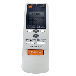 Replacement A/C Remote Control for Fujitsu Air Conditioner AR-DL10 AR-DL12 AR-HG1 AR-FB2 AR-FB5 AR-JW1 AR-JW2 AR-JW19 AR-JW11 AR-DB3 AR-DB5 ASU9R2 AST24RGB