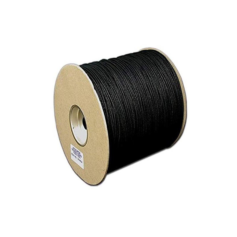 T.W Evans Cordage 34-4404-6 Number-4 1/8-Inch Black Cotton Shade Cord
