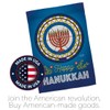 Hanukkah Outdoor Decor Chanukah Gifts Banner Room Wall Art Flag