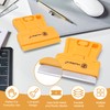 MulWark Razor Blade Scraper Tool Set, 3-Piece with 30 Replacement