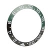 38mm Diameter GMT Watch Bezel Insert Ring Black Green Base