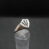 Sterling Silver Ring Poseidon Symbol Trident Solid Genuine Hallmarked 925