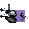 Quality Optics® Professional Series Illuminated Workstation Swing Arm Magnifier 8LED