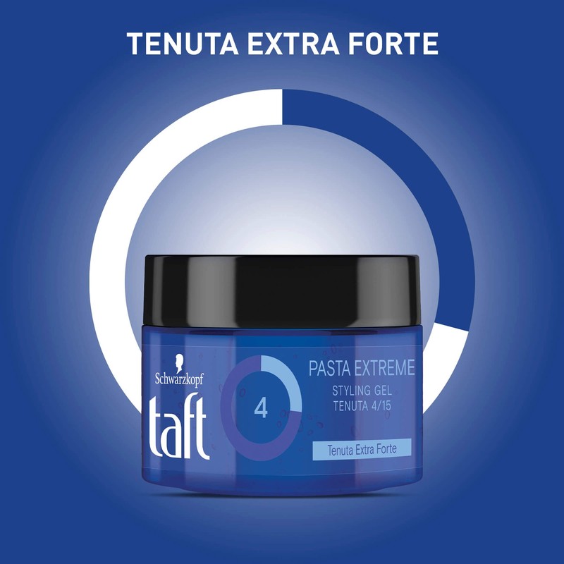 pasta per capelli taft extreme 200 ml