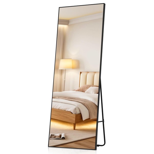 AraSyleon Wall Mirror Full Length Mirror with Standing, 64.17"×21.26" Full