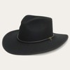 Stetson Men's The Quicklink Western Outdoor Hat (Black, 7 3/4)