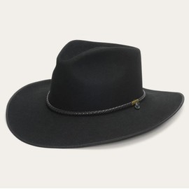 Stetson Men's The Quicklink Western Outdoor Hat (Black, 7 3/4)
