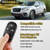 OGATOO Key Fob Replacement Fits for Honda Accord 1998-2002，Acura TL