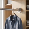 4 Pack Closet Rod Brackets, 1-1/4 Inch Heavy Duty Closet