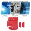 Orange Red Combiner Box Surge Protection Device Distribution Box Voltage