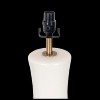 Cascade Off-White Glass Table Lamp with Golden Base Elegant Cascade