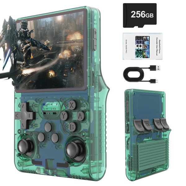 R40S PRO Retro Gaming Console, 30000+ HD Games Handheld Game