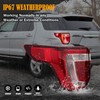 Tail Light Assembly Compatible with 2016 2017 2018 2019 Ford