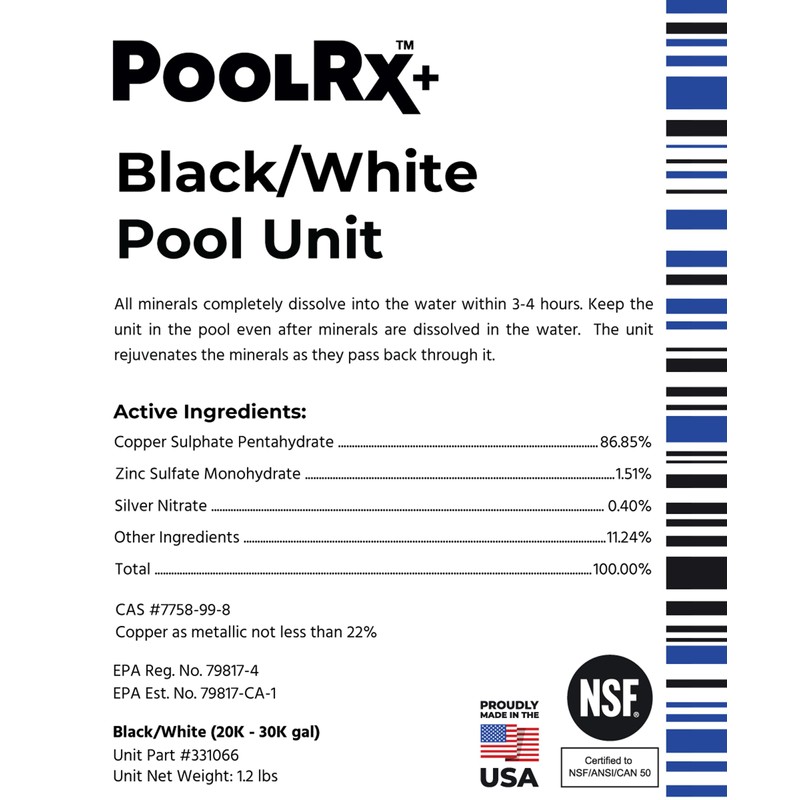 PoolRX+ Pool Unit 20k-30k gallons