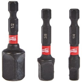 Milwaukee Shockwave Impact Socket Adaptor Set (3pc)