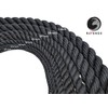 Ravenox Twisted Polyester Rope | (Black)(1/2-in x 10-ft)| Made in