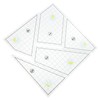 IWOWHERO 5pcs Quilting Ruler Set Sewing Fabric Rulers Templates Quilting