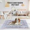 Vejaoo Dog Bed Mat Washable Cat Cushion Soft Premium Plush